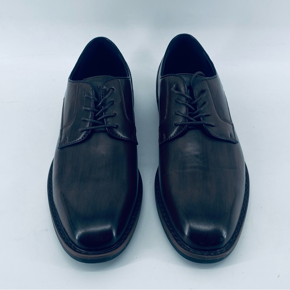 Nine West Divakar Oxford Brown Lace Up Almond Toe Dress Shoe Men's Size 9 NEW - Picture 3 of 11